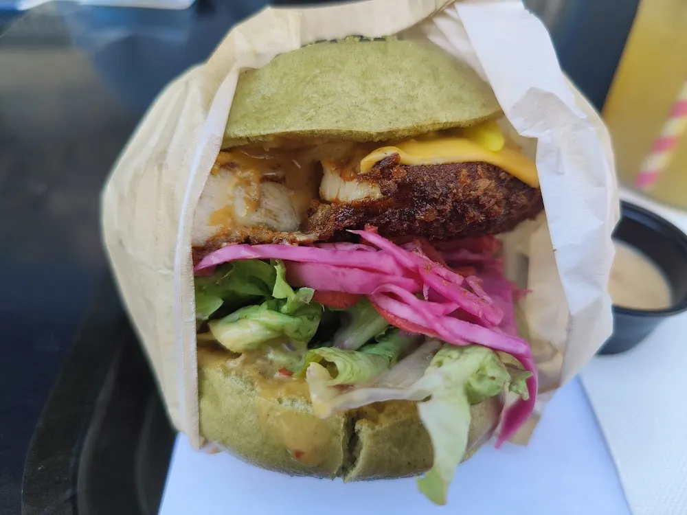 Bao The Vert Matcha Bao Burger