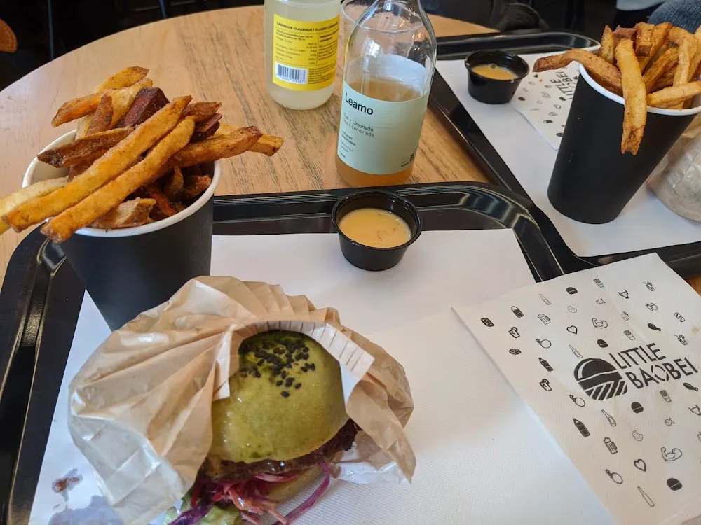 Matcha Chicken Burger