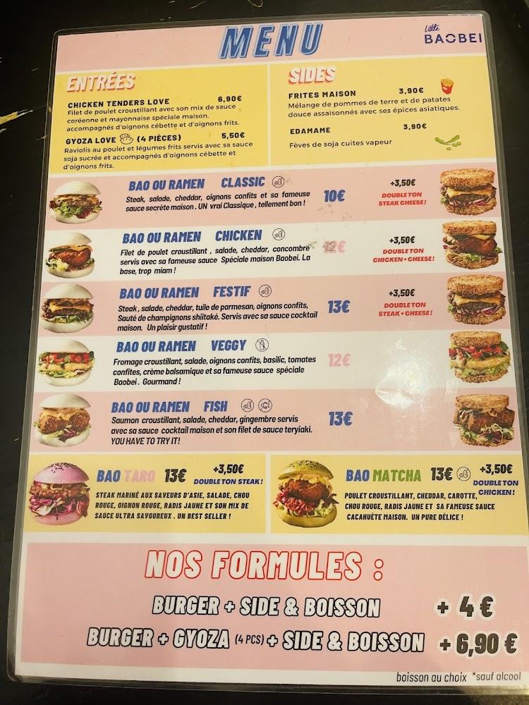 Little Baobei - Menu Image 1