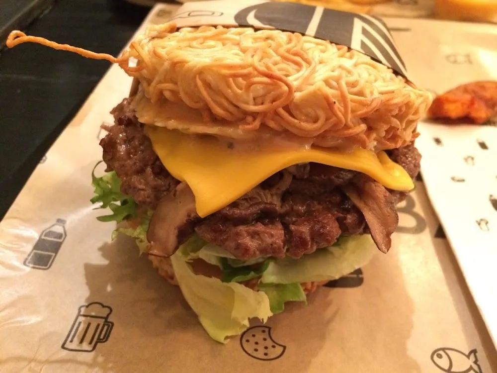 Ramen Burger Boeuf